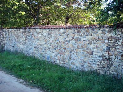 Réfection d’un mur en pierres