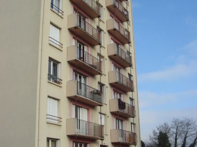 Sciage balcons immeuble